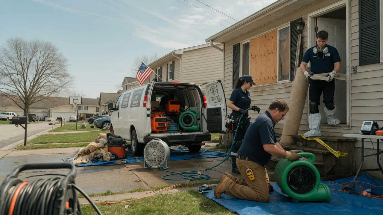 Water Damage Restoration in Pottsville, TX near me
